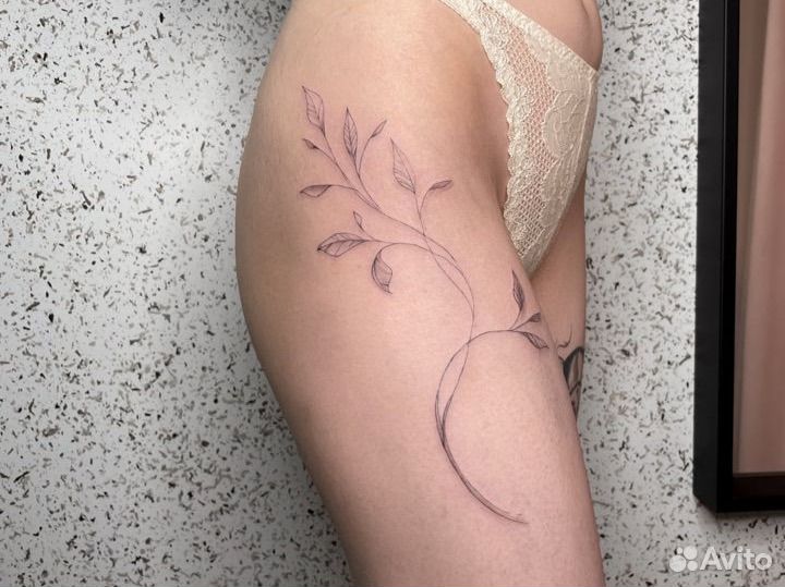 Татуировки нежные