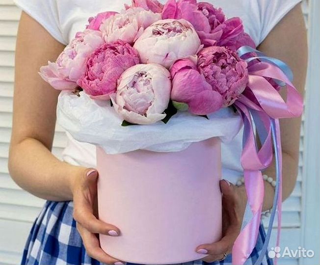 Пионы Букеты Цветы Доставка