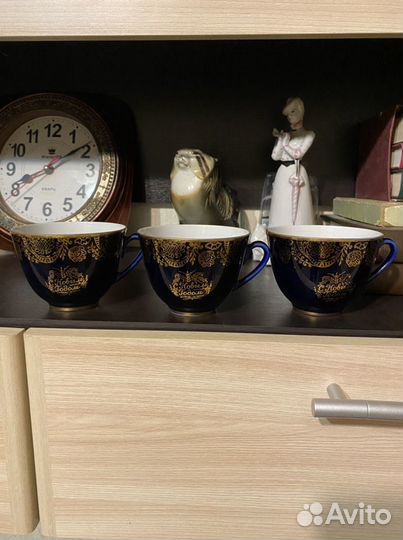Кофейные пары, сервиз, лфз, советский фарфор