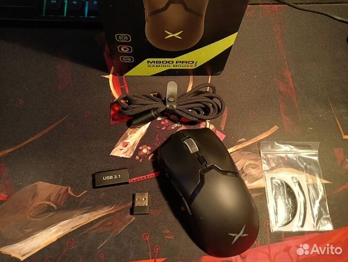 Мышь Delux M800PRO PAW3370