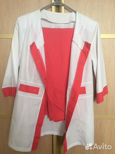 Медицинский костюм женский размер 48, рост 164