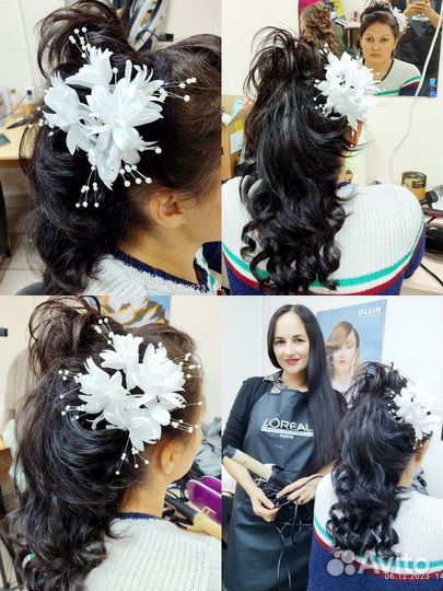 Стрижки, окрашивания, прически