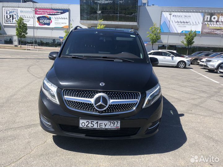 Аренда Mercedes-Benz V class с водителем