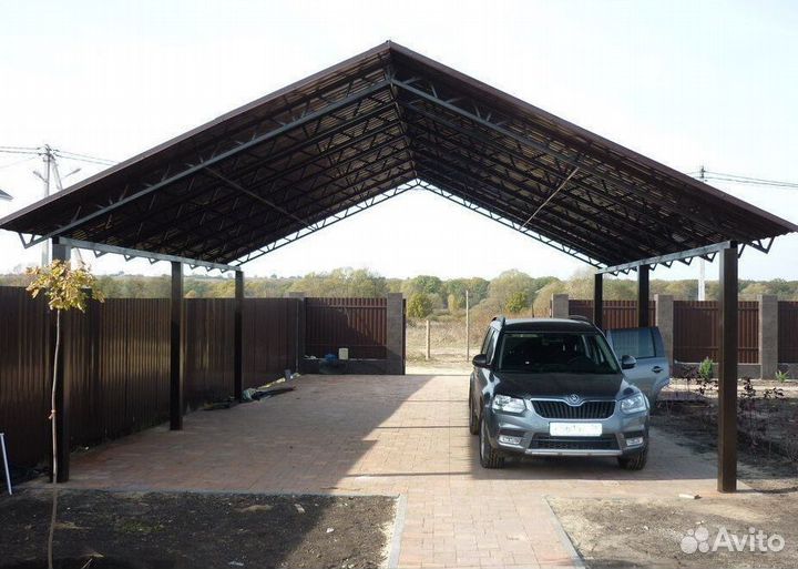 Навес для автомобиля