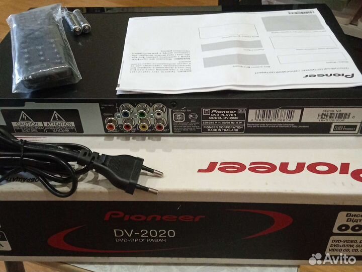 DVD- проигрыватель Pioneer DV-2020(новый)