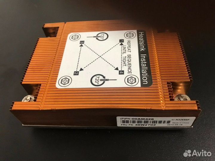 Радиатор для node-сервера DataPlex DX360M4 Socket