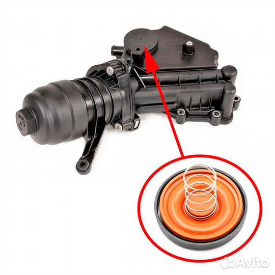 Ремкомплект корпуса масляного фильтра Volvo