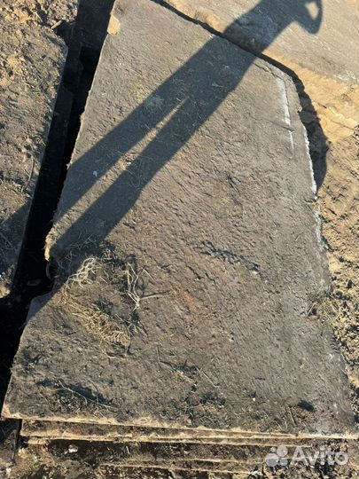Бетонные плиты дорожные бу