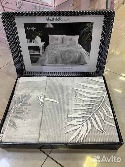 Комплекты постельного белья с пледом.Турция