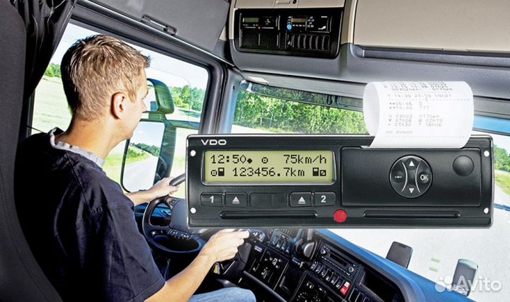 Монтаж тахографа Меркурий
