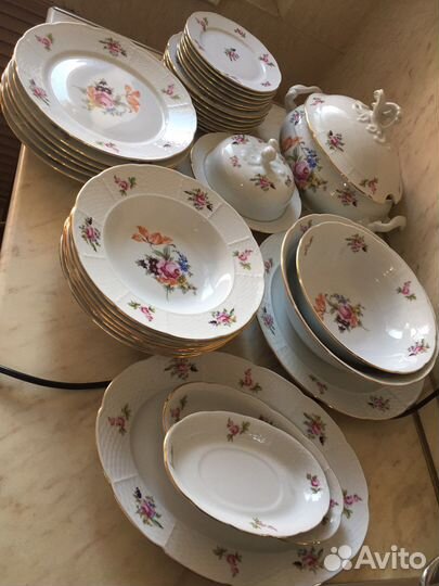 Сервиз столовый Чехословакия