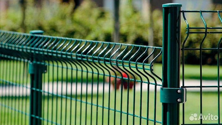 Производство сетки забора 3Д