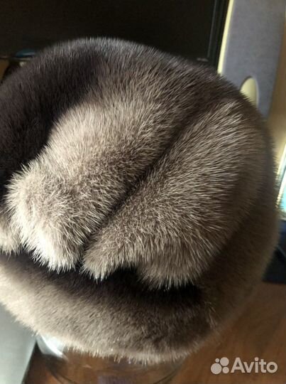 Шапка норковая женская