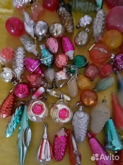 Елочные игрушки из СССР