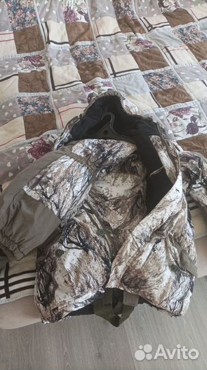 Зимний костюм охотника, камуфляж