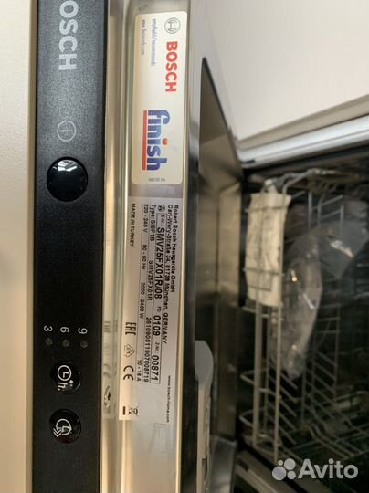 Встраиваемая посудомоечная машина Bosh 60 cm