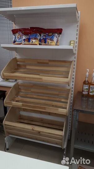 Стеллажи в ассортименте