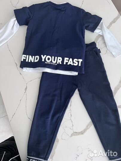 Спортивный костюм gulliver (116 размер)