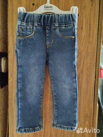 Джинсы для мальчика размер 92-104