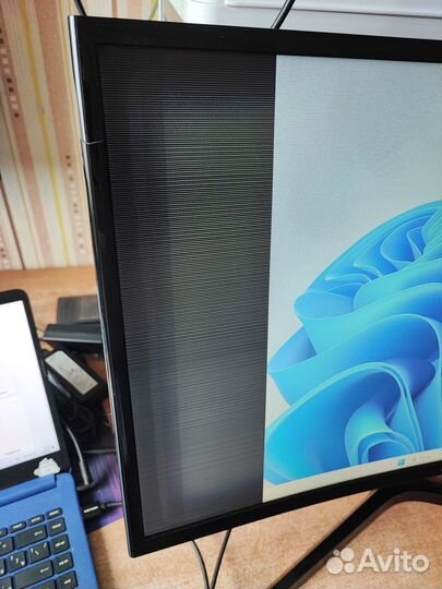 Монитор Samsung C27F396FHI на запчасти