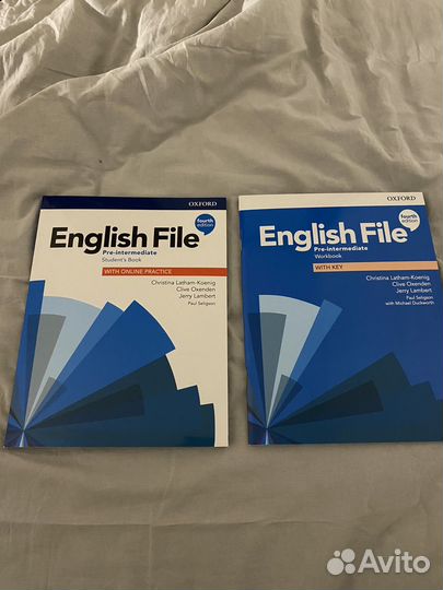 Учебник и рабочая тетрадь Oxford