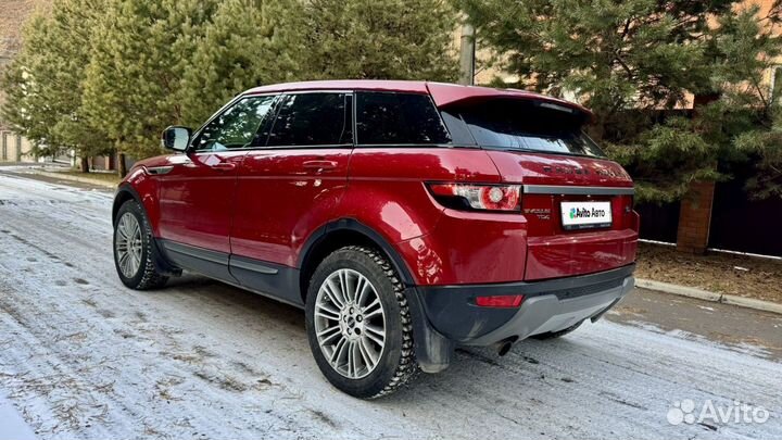 Land Rover Range Rover Evoque 2.2 AT, 2012, 206 500 км