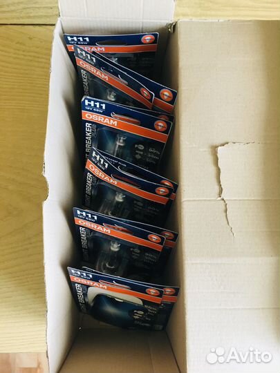 Лампа osram H11 night breaker plus