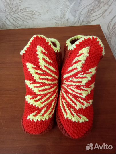 Следки вязаные