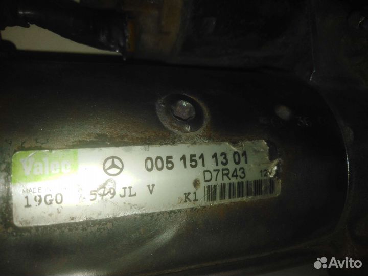 Стартер ssangyong