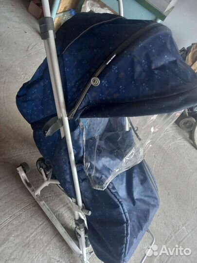 Коляска санки