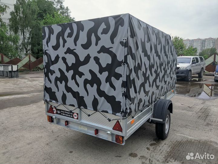 Прицеп легковой оцинкованный 3.2x1.5м