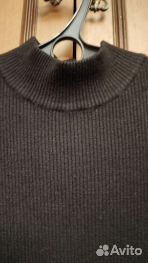 Свитер платье вязаный