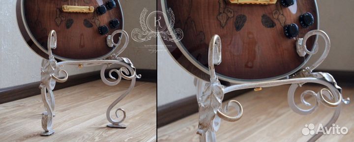 Кованая подставка для гитары