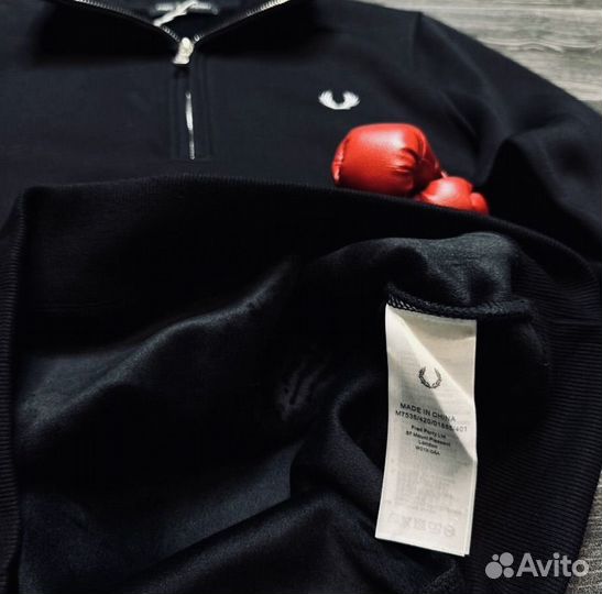 Fred perry джемпер полузамок