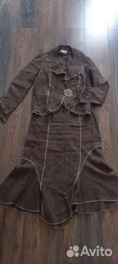 Костюм льняной