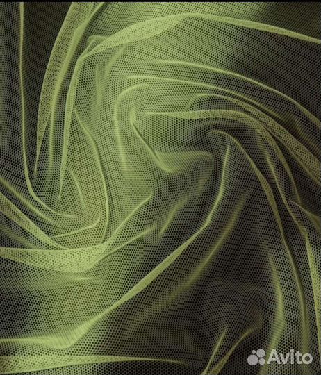 Тюль розовая и зелёная