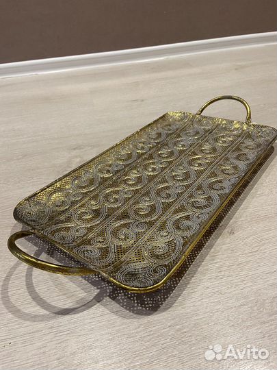 Поднос металлический