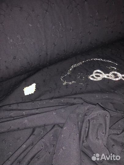 Ткань хлопок для масок (цвет Чёрный, серый и др)