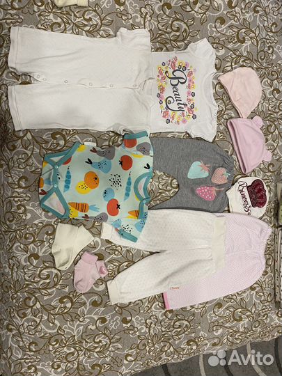 Вещи пакетом на девочку от 0 до 1 года