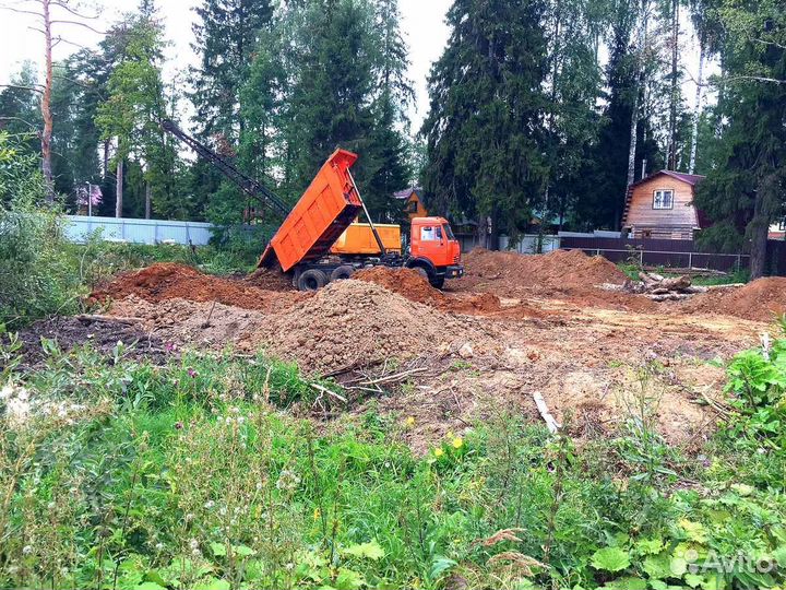 Грунт поднятие/подсыпка с доставкой