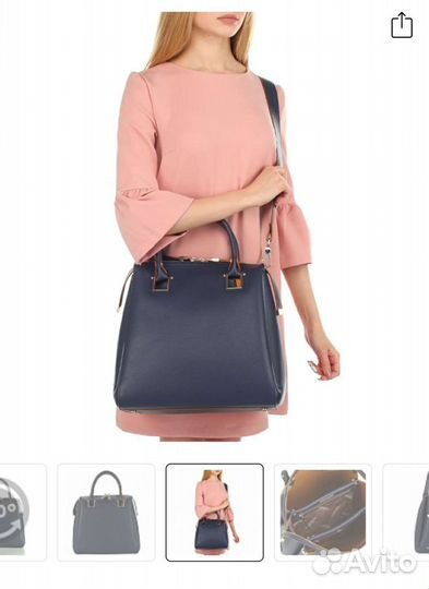 Сумка натуральная кожа новая италия