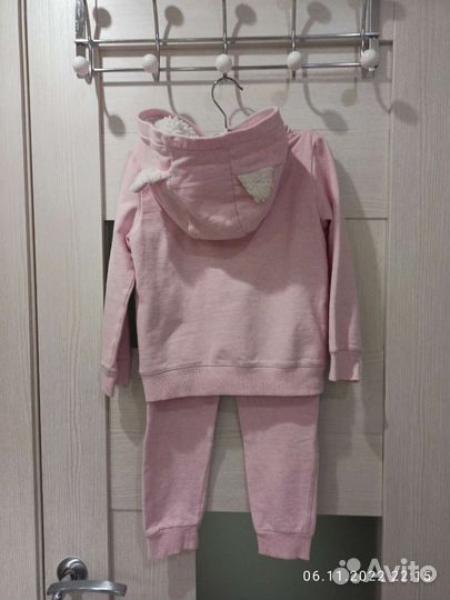 Костюм для девочки, 6-7 лет, 122 см