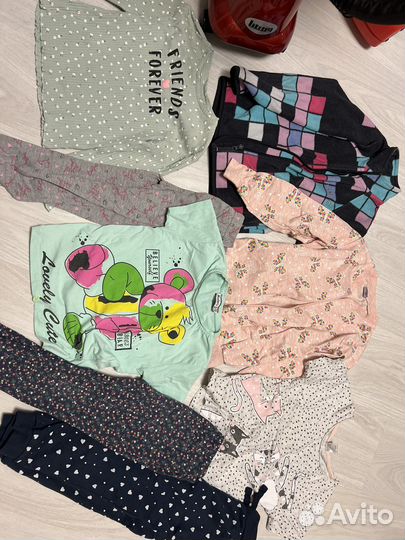Пакет одежды на девочку 110 116