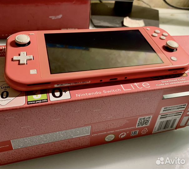 Nintendo switch lite + ведьмак