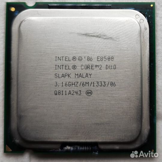 Процессоры lga 775