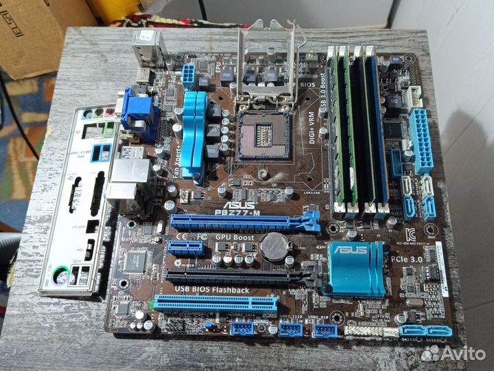 Asus p8z77 m + e3 1230v2 аналог core i7 3770