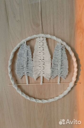 Панно макраме