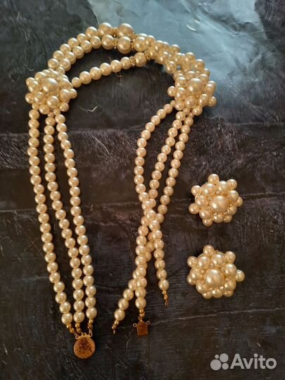 Бусы винтаж США