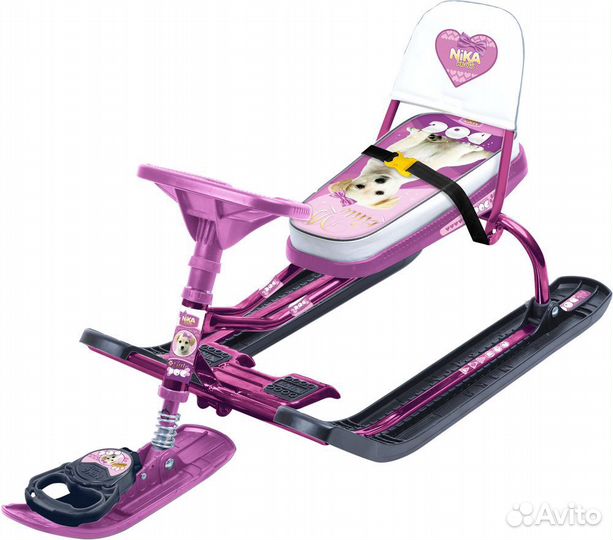 Снегокат,санки на лыжах Nika новые