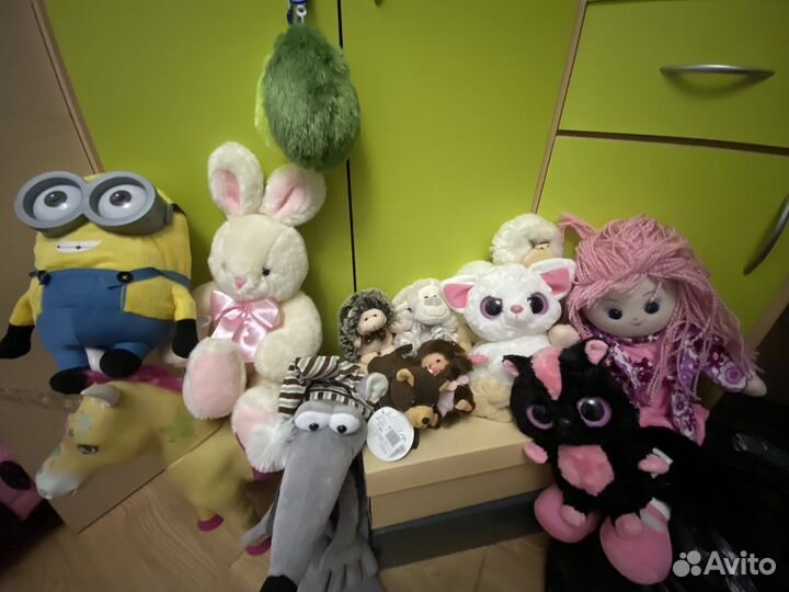 Мягкие детские игрушки, цены в описании
